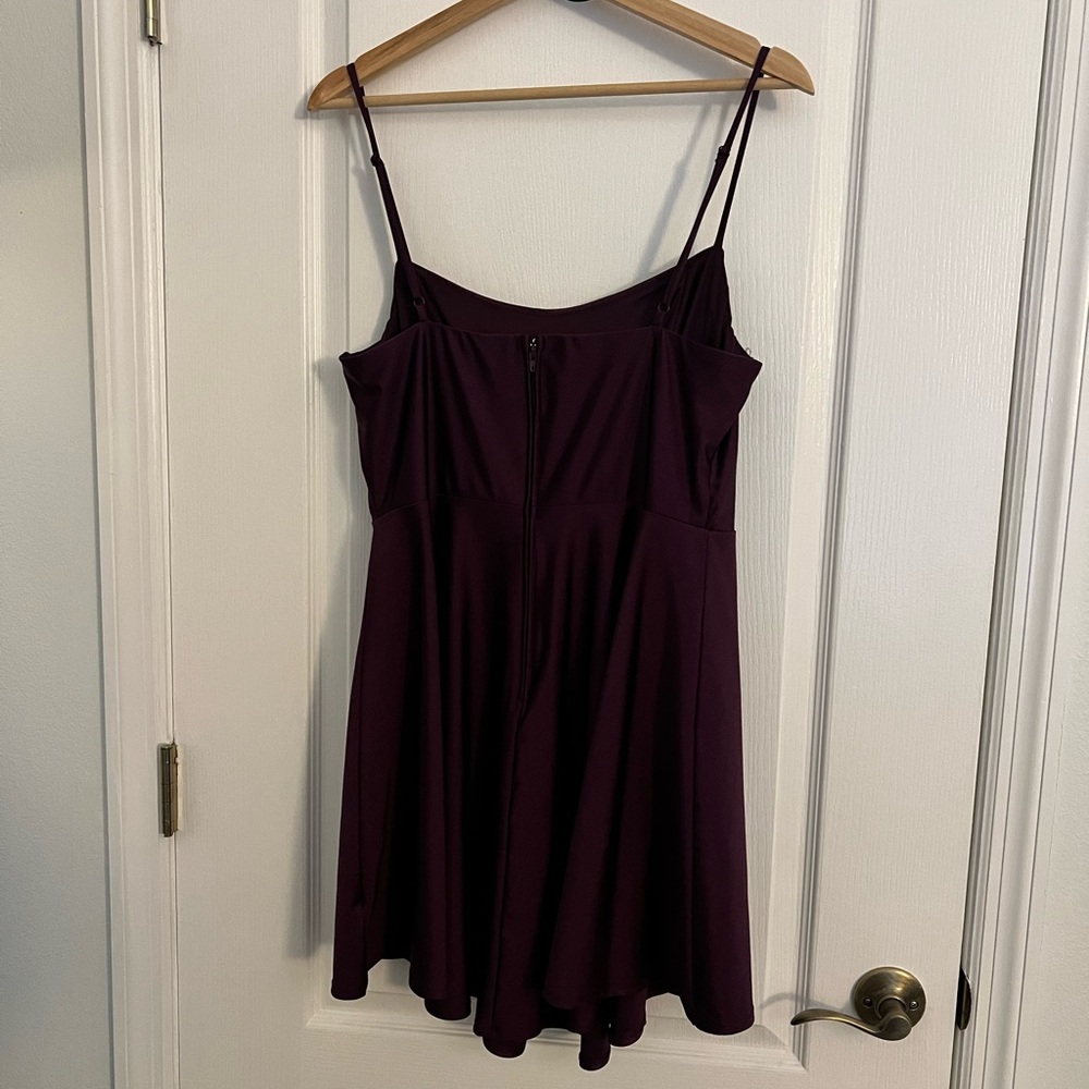 Dark purple Homecoming/ semi formal short dress Worn only once